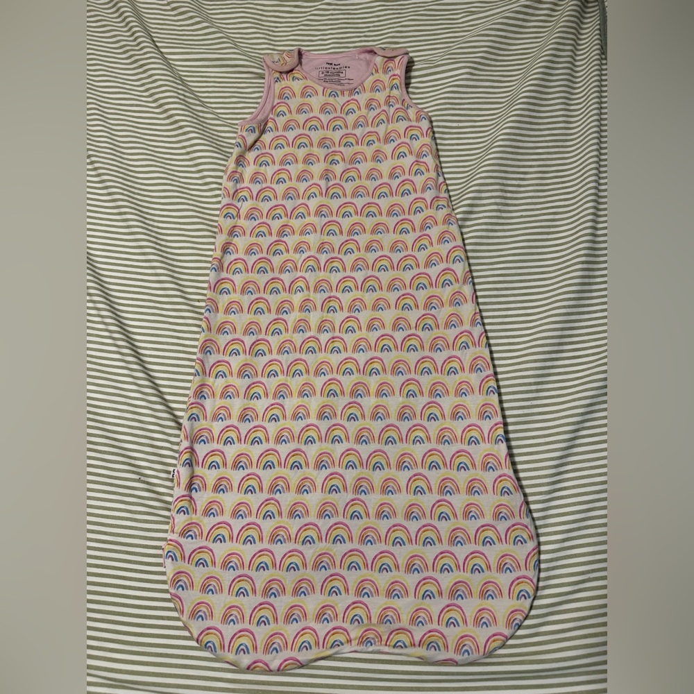 Little Sleepies Rainbow Sleepy bag sleep Sack Dress 6-18m